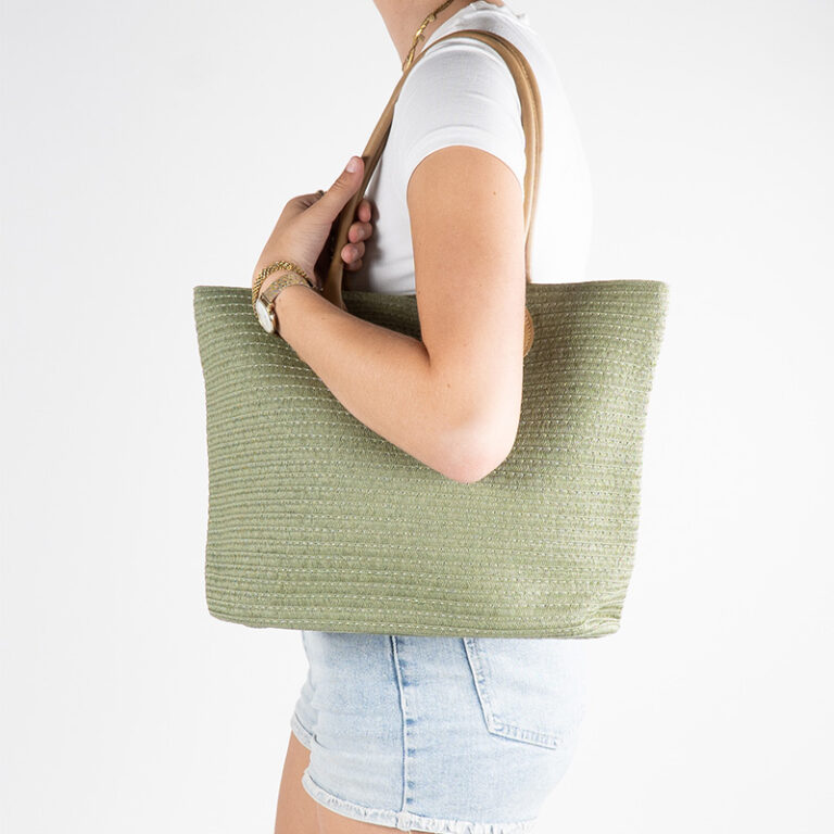 MONNQ 0001 Monnq Straw Bag Magha Olive 4
