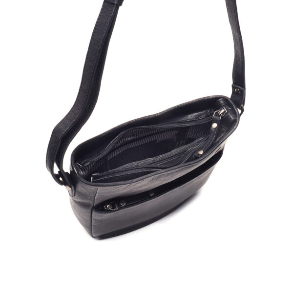 Berba Leren crossbody-tas Lucca 335-044-07 Navy