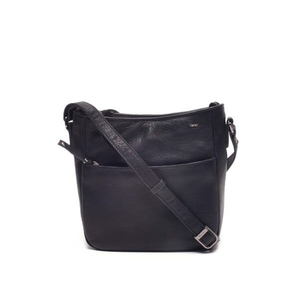 Berba Leren crossbody-tas Lucca 335-044-07 Navy