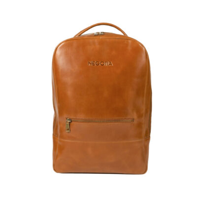 Negotia Leather Alpha Rugzak Bruin