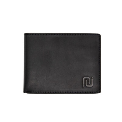 Negotia Leather Elite Portemonnee Billfold Zwart