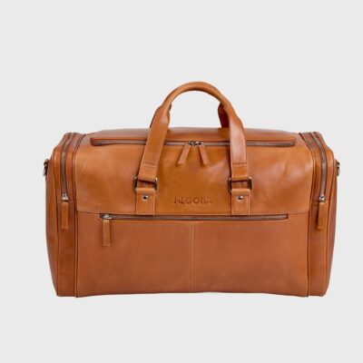 Negotia Leather Alpha Weekendtas Bruin
