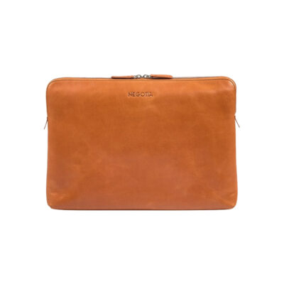 Negotia Leather Alpha Laptop sleeve Carry-All 15,6'' Bruin