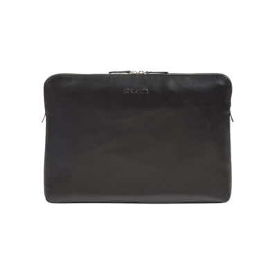 Negotia Leather Alpha Laptop sleeve Carry-All 15,6'' Zwart