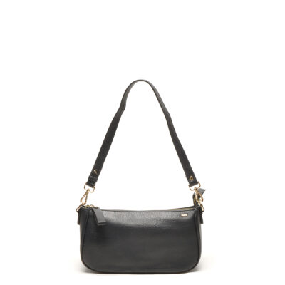 Berba Leren Mini shoulderbag avignon 625-825-00 Zwart