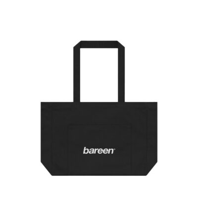 Bareen Panelled Canvas Bag Black