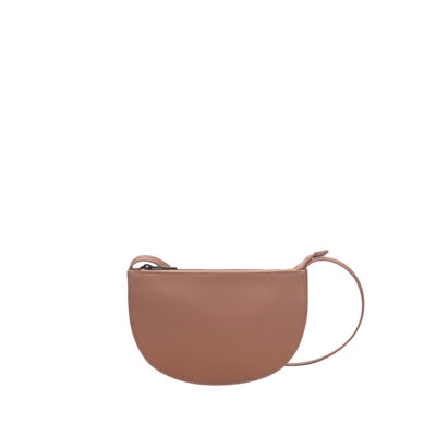 Monk & Anna Farou half moon bag clay