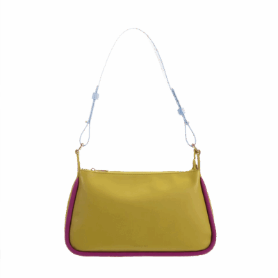 The Sticky Sis Club hand bag il sole lemon leaf Positano purple