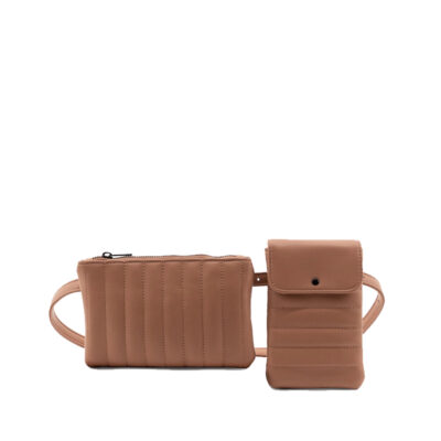 Monk & anna yuki belt bag grain nougat